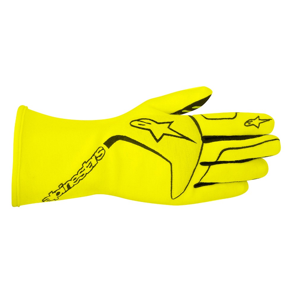 Alpinestars Tech 1-Race Glove Black Yellow Fluo L